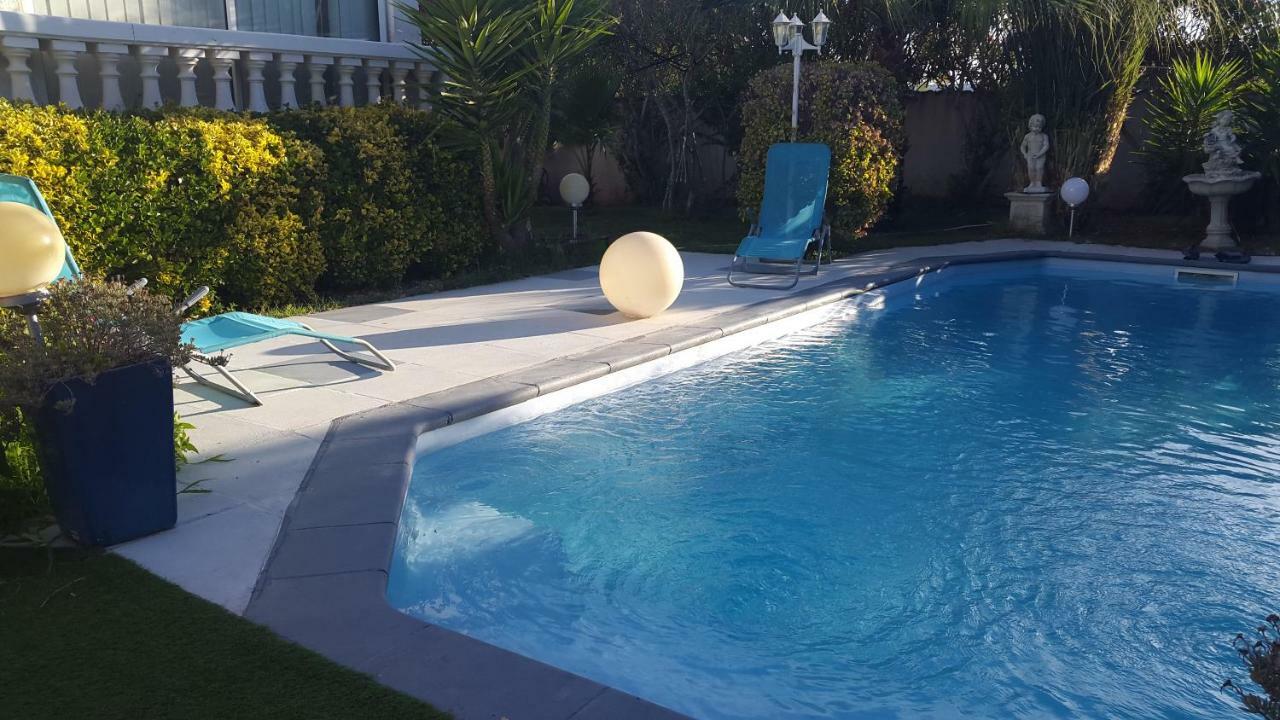 Suite-Junior -Villa Helene - Montpellier Sud - Aeroport- Piscine Privee-2Mn Des Plages Perols Exterior photo